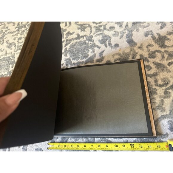 Vintage Japanese Asian scrapbook lacquered - Picture 2 of 9
